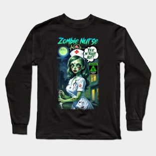 Zombie Nurse Long Sleeve T-Shirt